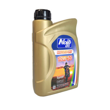 Масло моторное 1л. NORD OIL MOTO SPORT SyntF 10W50 - миниатюра 1