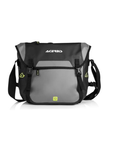 Сумка водонепроницаемая NO WATER Black Yellow, (12 L)