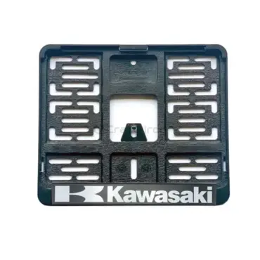 Рамка для номера мотоцикла 190х145 KAWASAKI - миниатюра 1