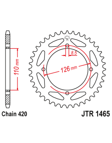 Звезда ведомая JTR1465.47