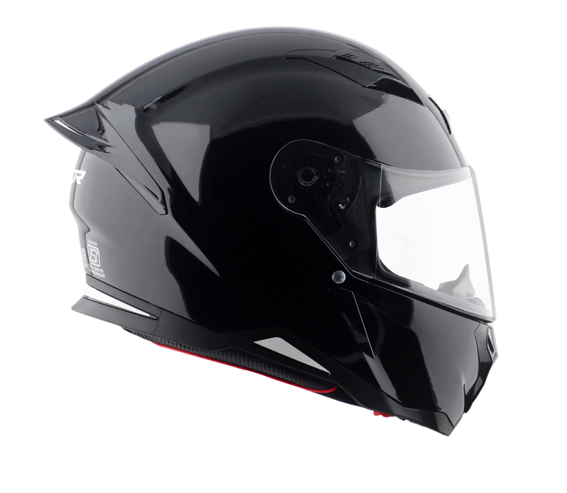 Шлем дорожный AXOR SH 890 HUNTER SOLID, black gloss (L, Взрослая  Дорожная)