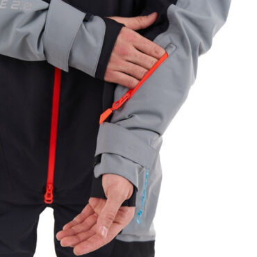 Dragonfly Комбинезон Extreme 2.0 Man Black - Red - Grey 2024 Утепленный - миниатюра 5