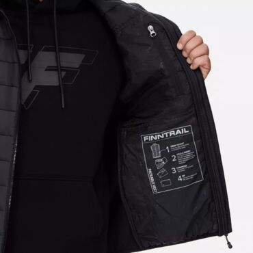 Finntrail Терможилет Master 1512 Graphite - миниатюра 1