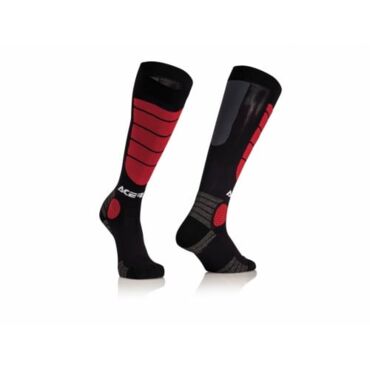 Acerbis Гольфы кроссовые MX IMPACT Black Red - миниатюра 1