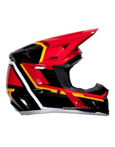 Leatt Шлем кроссовый  7.5 V26 Red + очки Velocity 4.5