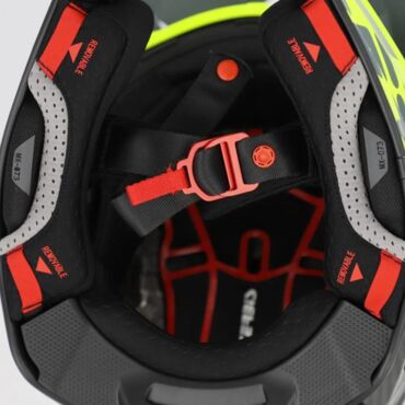 Acerbis Шлем Airstrike C 22 06 Black Fluo Yellow - миниатюра 2
