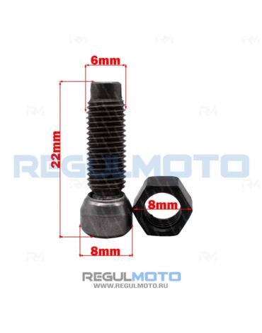 Кулачок с гайкой регулировки клапана 177MM (NC250) 