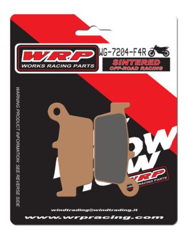 Тормозные колодки WRP WG 7204 F4R (LMP204 ORR / FDB539 / FA131)