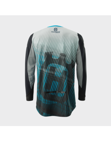 Мотоджерси Husqvarna Railed Shirt Air, blue white (L, Взрослая  Кросс эндуро)