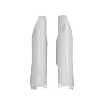 Защита вилки Kawasaki KXF250 450 06 08 # KX125 250 07 08 # KLX450R 07 16 белая - миниатюра 1