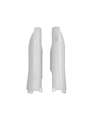 Защита вилки Kawasaki KXF250 450 06 08 # KX125 250 07 08 # KLX450R 07 16 белая
