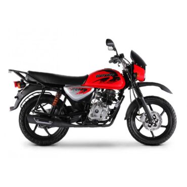 Мотоцикл Bajaj Boxer BM 150X Disc красный - миниатюра 1
