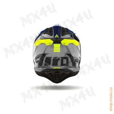 Шлем Aviator 3 Push - Серо\Синий - миниатюра 1
