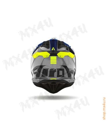 Шлем Aviator 3 Push - Серо\Синий