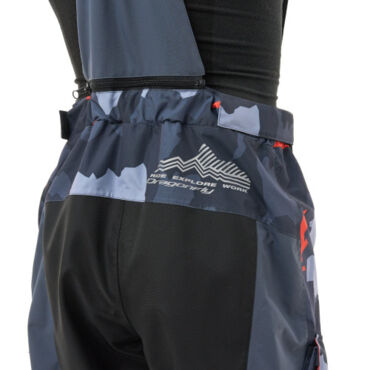 Dragonfly Мембранные брюки Quad 2.0 Man 2025 Grey - Orange Camo - миниатюра 4