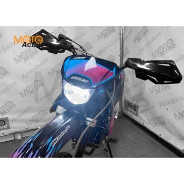 Эндуро / кроссовый мотоцикл BSE Z1 150e 19 16 HotRod Blue - миниатюра 2