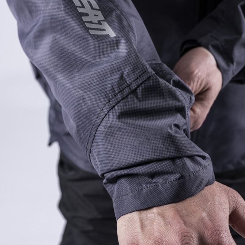 Leatt Дождевая куртка ADV Rain Cover Camo Black Grey - фото 1