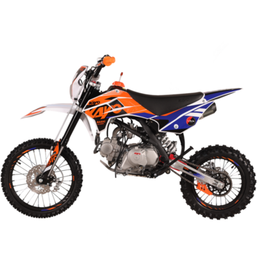Питбайк KAYO BASIC YX140EM 17 14 KRZ 26 (механ. сцепл., эл. стартер) - миниатюра 2