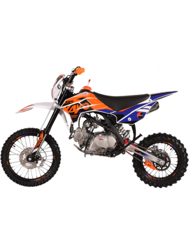 Питбайк KAYO BASIC YX140EM 17 14 KRZ 26 (механ. сцепл., эл. стартер)