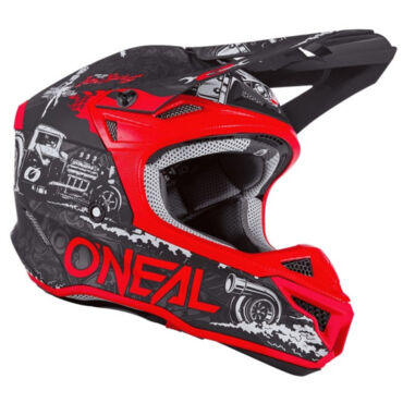 Oneal Шлем кроссовый 5Series HR Красный Черный - миниатюра 2