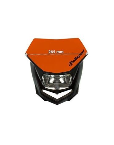 Универсальная фара POLISPORT HALO HALOGEN, Оранжевый