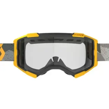 Scott Очки Fury Enduro camo grey yellow clear - миниатюра 1