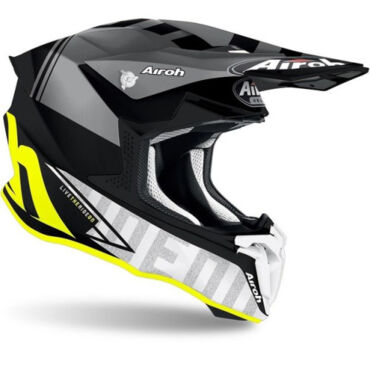 Шлем AIROH Twist 2.0 Tech Yellow (Матовый) - миниатюра 1