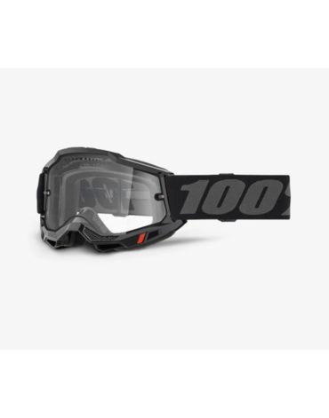 Очки 100% Accuri 2 Enduro MTB Black, clear lens