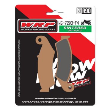 Тормозные колодки WRP WG 7203 F4 (LMP203 OR / FDB495 / FA125) - миниатюра 1