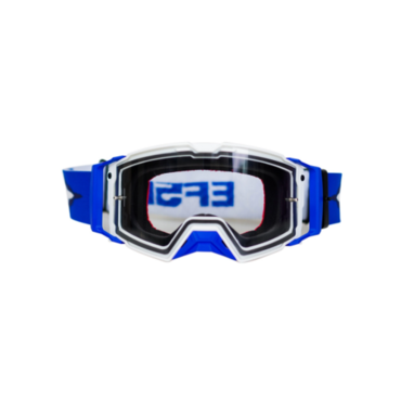 Очки кроссовые STARKS EF56 101HD(heavy duty) Белый Синий - миниатюра 3