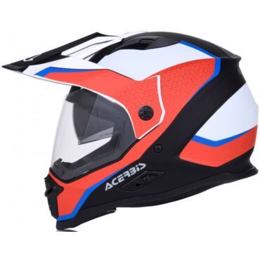 Acerbis Шлем REACTIVE GRAFFIX Red White - миниатюра 2