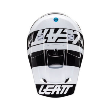Leatt Шлем кроссовый Moto 3.5 Helmet Kit 2024 Black White - миниатюра 2