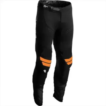 Мотоштаны PRIME HERO Black Fluorescent Orange - миниатюра 3