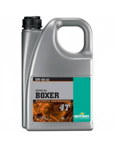 MOTOREX Масло моторное BOXER 4T SAE 5W 40 JASO MA2  4L  // 304678
