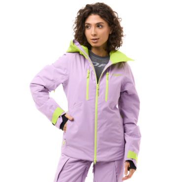 Dragonfly Куртка горнолыжная утепленная Gravity Woman 2025 Purple Lime - миниатюра 5