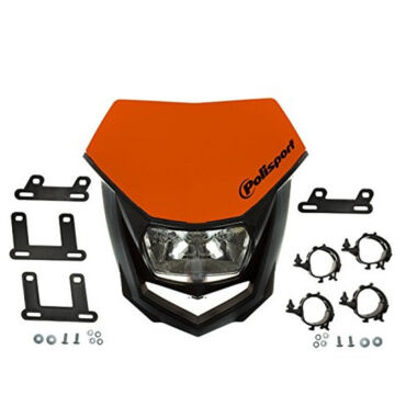 Универсальная фара POLISPORT HALO HALOGEN, Оранжевый - миниатюра 2