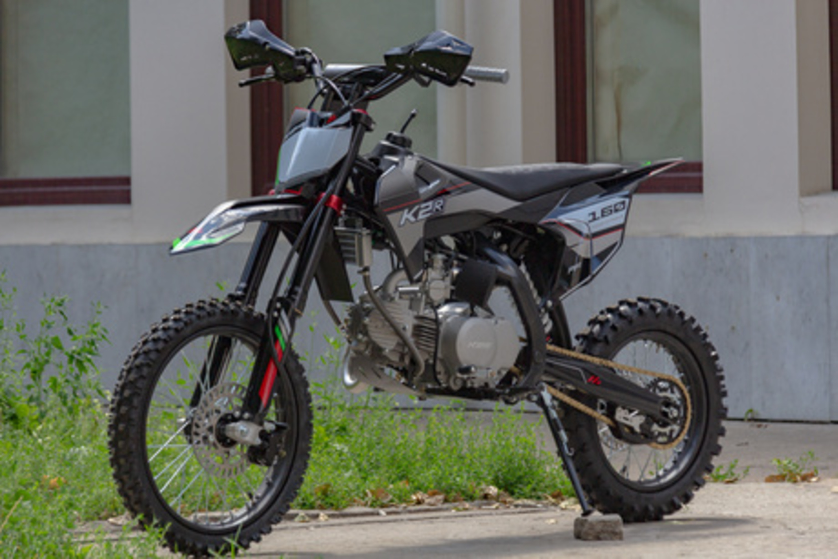 Питбайк K2R PF 160 Grey Black - фото 2