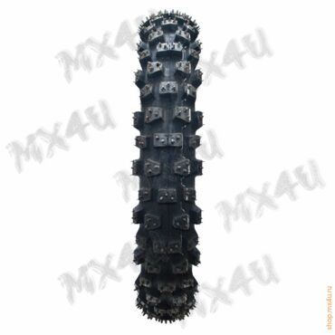 XT 454 шипованная эндуро покрышка 110 100 18 341 шип - миниатюра 3