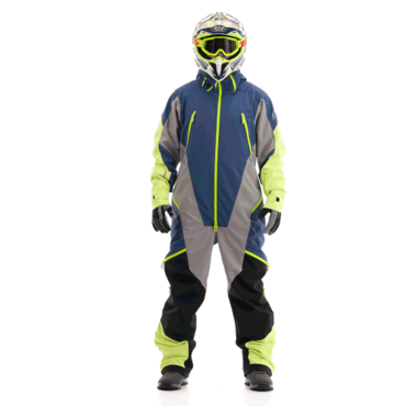 Dragonfly Комбинезон снегоходный Extreme 2.0 Man Limoges Green Fluo - миниатюра 2