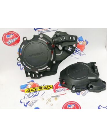Acerbis X Power Kit KTM Комплект защиты крышек сцепления и зажигания / черный 250 300 SX 17 18 / EXC TPI / TE 17 19 ( 0023468.090 / 23468 011 090 )