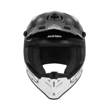Acerbis Шлем детский Profile Junior White Black - миниатюра 2