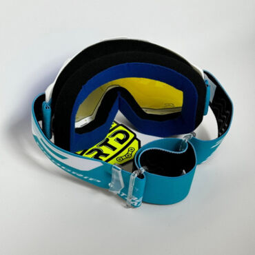Очки Progrip Atzaki 3201 FL White Multilayer Mirror Blue Lens (синяя зеркальная линза 3253C) - миниатюра 1