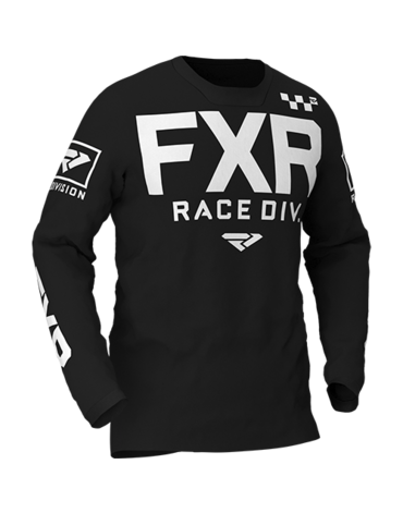 Джерси FXR HELIUM MX, Black White