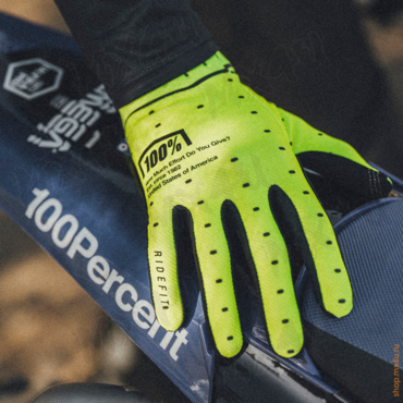Мотоперчатки Ridefit Glove Fluo Yellow 2026 - миниатюра 1