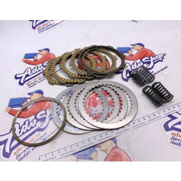 KTM Комплект дисков сцепления 125 200 RC / Duke 11 20 ( 90132011010 ) - миниатюра 1