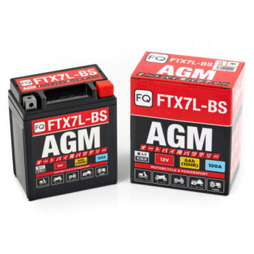 АКБ FQ FTX7L BS AGM 6 Ah 130A YTX7L BS - миниатюра 1