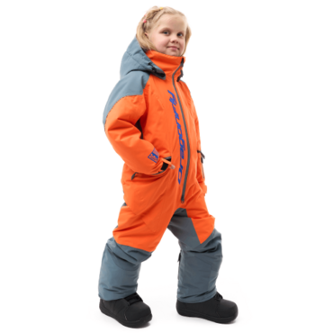 Dragonfly Комбинезон детский Gravity Junior 2025 Grey - Orange - миниатюра 2