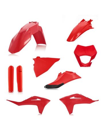 GAS GAS Комплект пластика Acerbis EC300 EC250 EC250F EC350F 20 23 Цвет Красный
