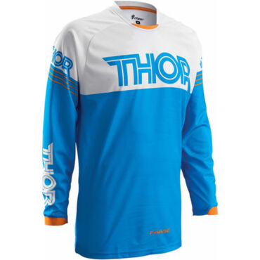 Подростковая джерси Thor S6Y PHASE HYPERION, голубая (L) - миниатюра 1