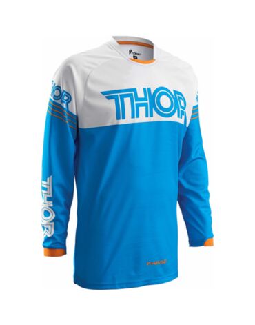 Подростковая джерси Thor S6Y PHASE HYPERION, голубая (L)